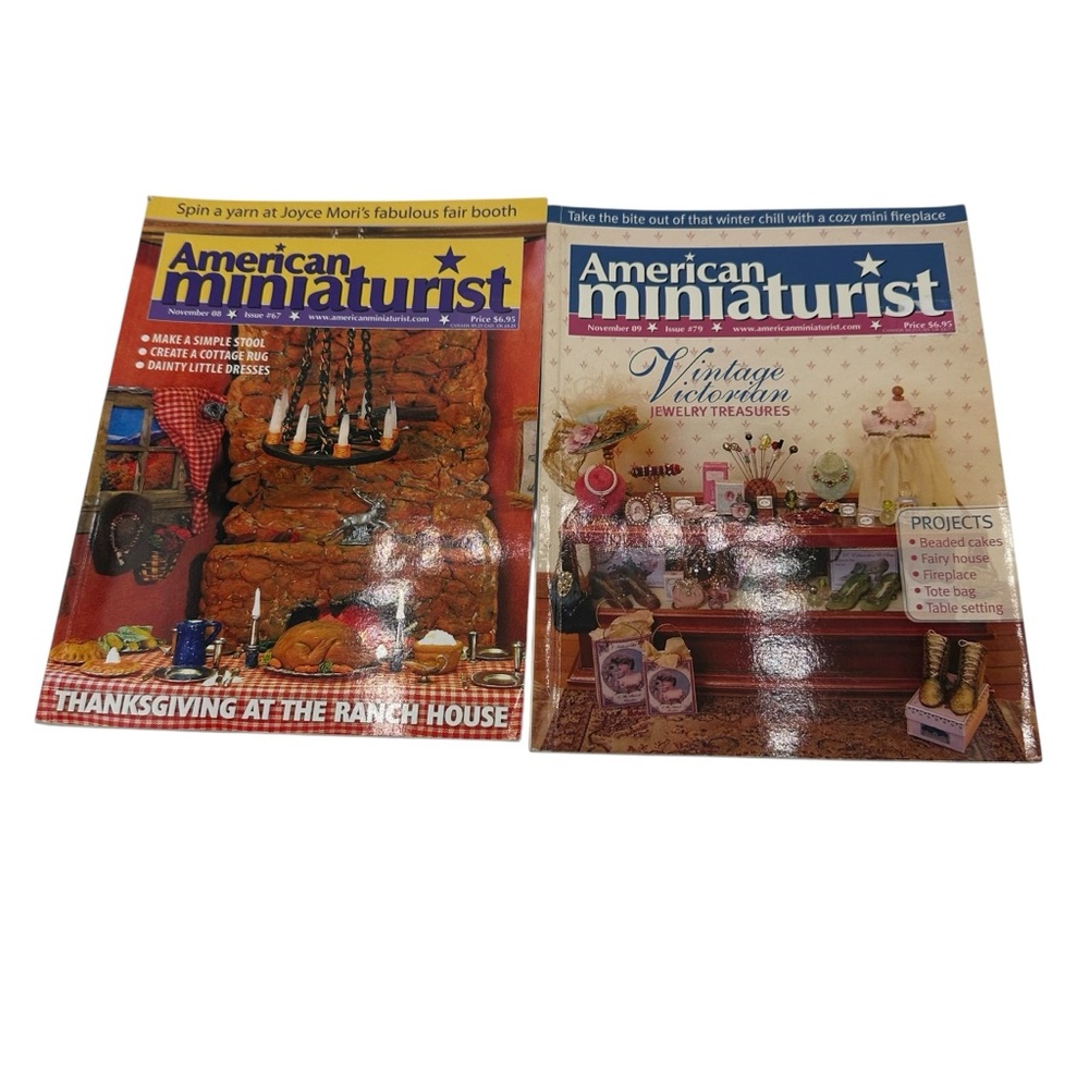 American Miniaturist Magazine Set